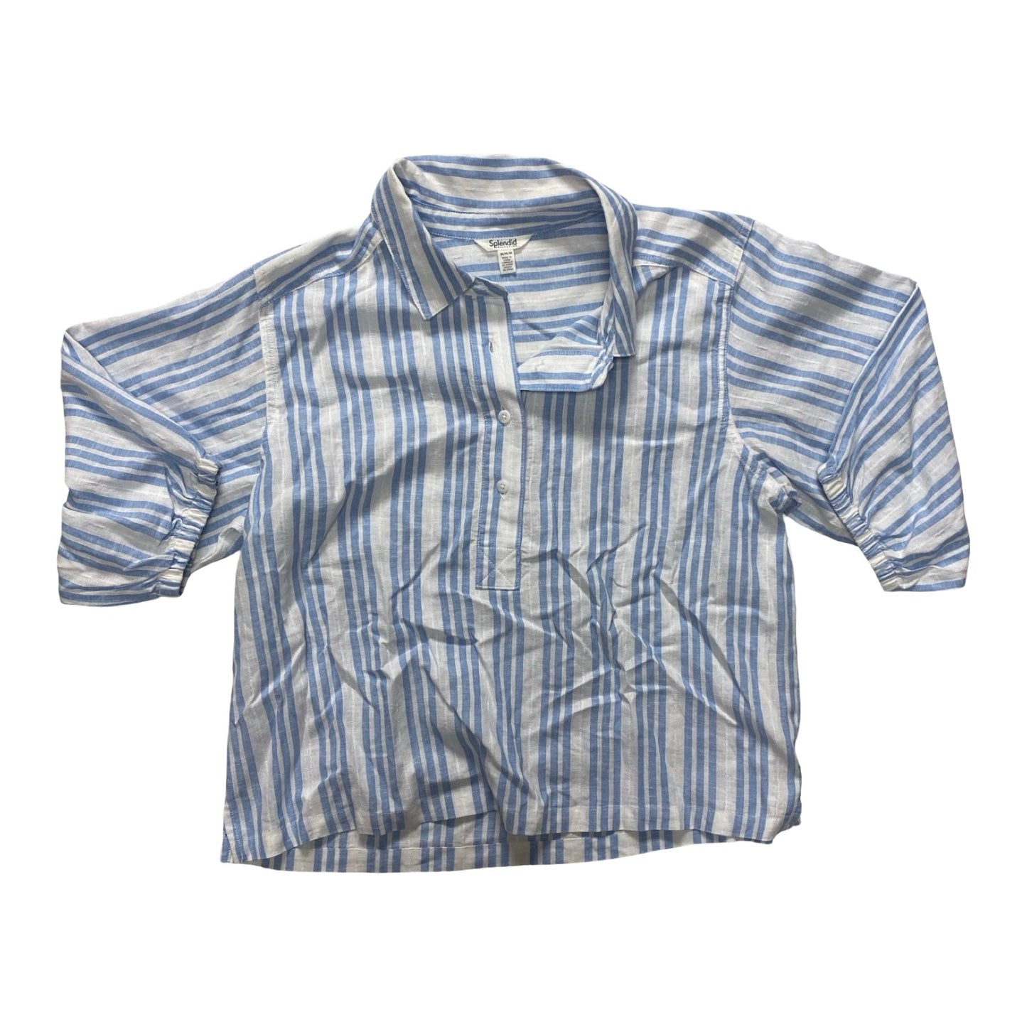 Top Ss By Splendid In Blue & White, Size:M