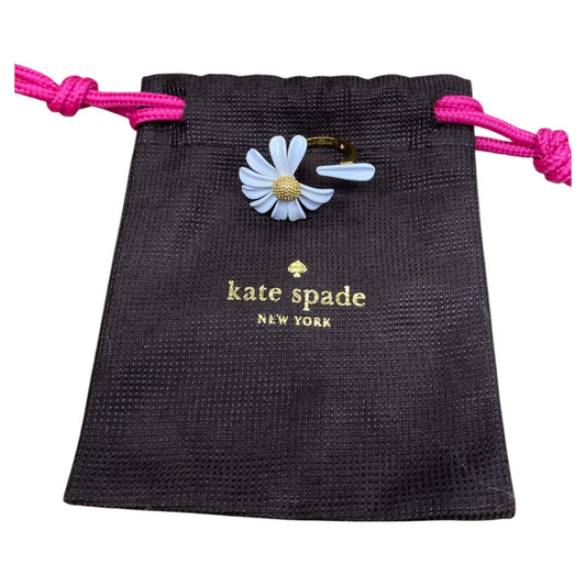 Ring Designer By Kate Spade In Gold, Size:6.5