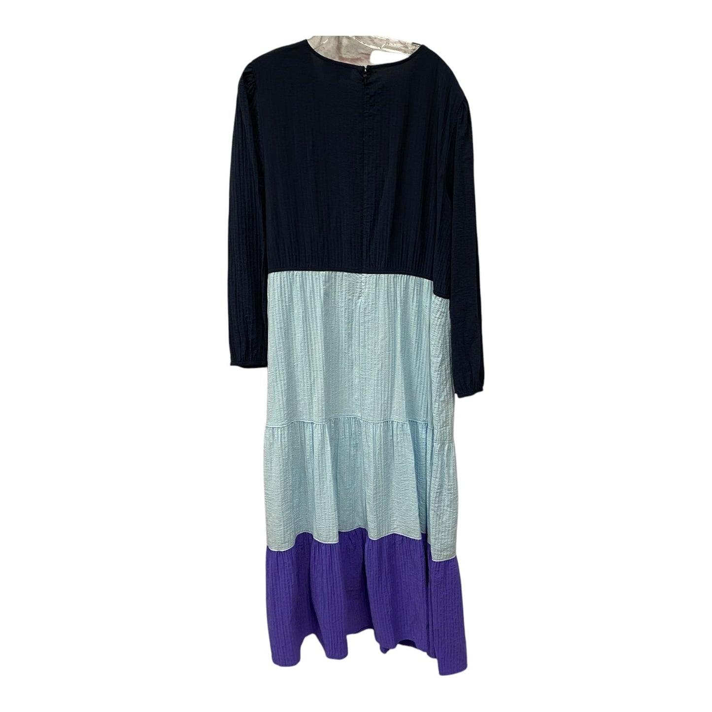 Dress Casual Maxi By Lane Bryant In Blue & Purple, Size:2X