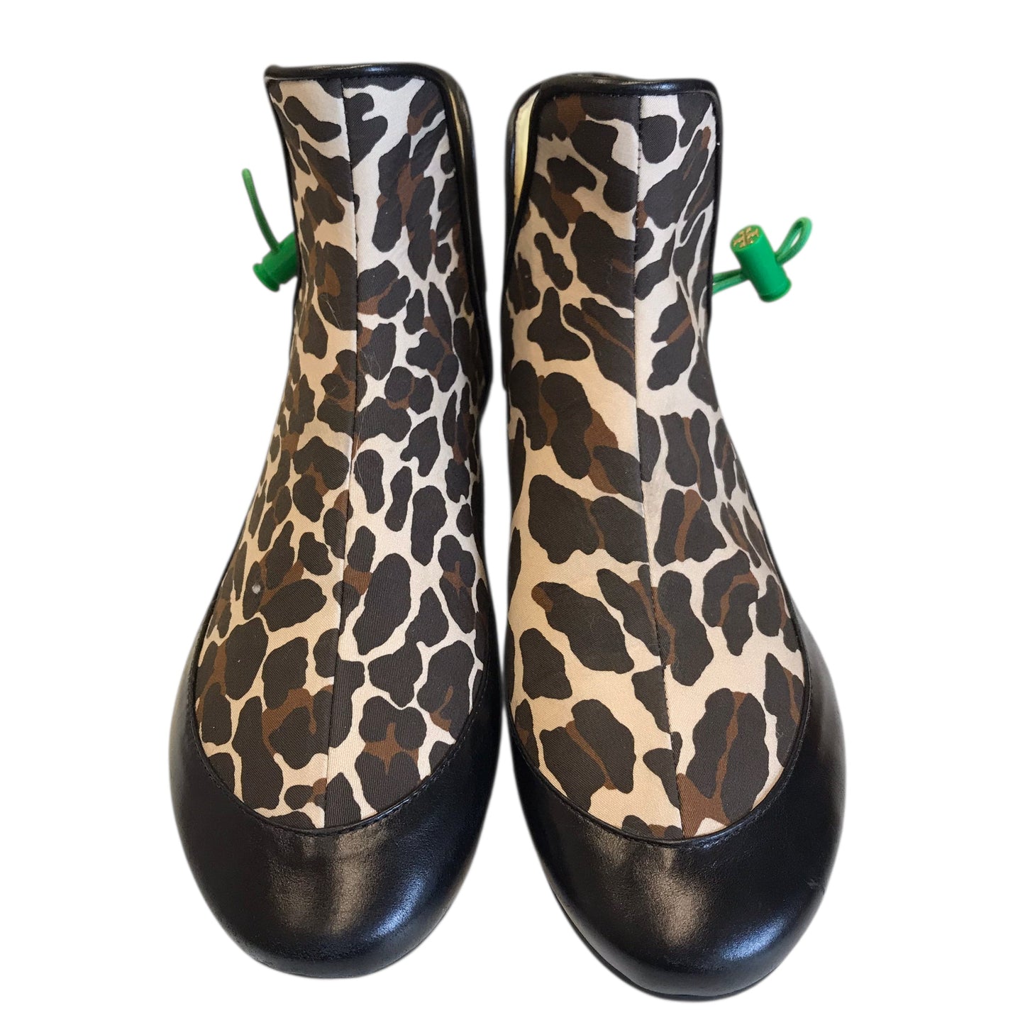 Boots Designer By Tory Burch In Animal Print, Size:7