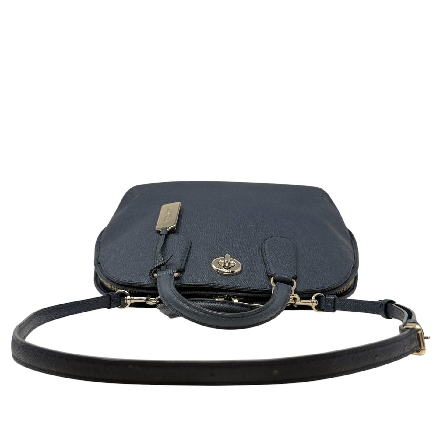 Prince Street Domed Satchel Designer By Coach, Size: Medium