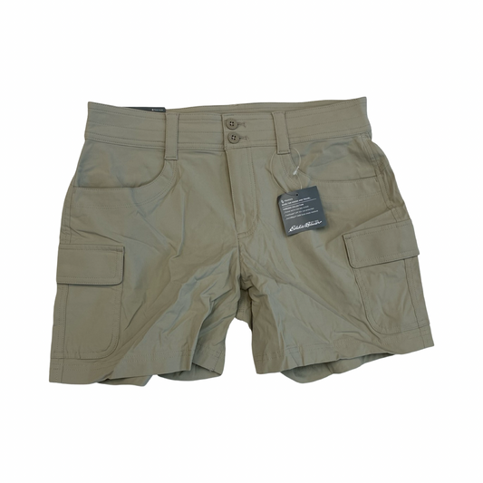 Shorts By Eddie Bauer In Brown, Size:8