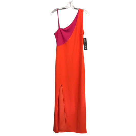 Dress Party Long By Rachel Roy In Orange & Pink, Size:M