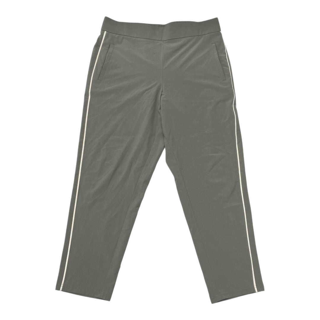 Athletic Pants By Simply Vera In Grey, Size:L
