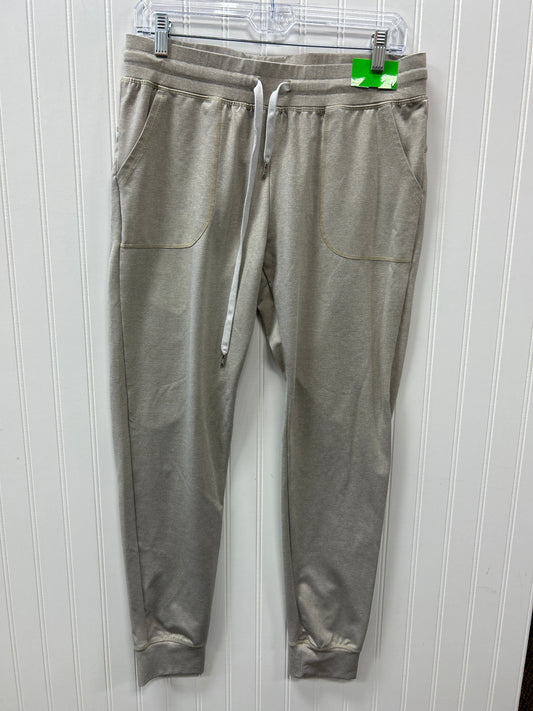 Athletic Pants By Zyia In Cream, Size:L