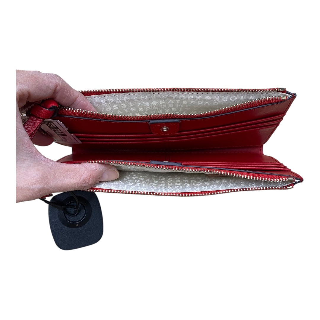 Wallet Designer By Kate Spade In Red, Size:Large