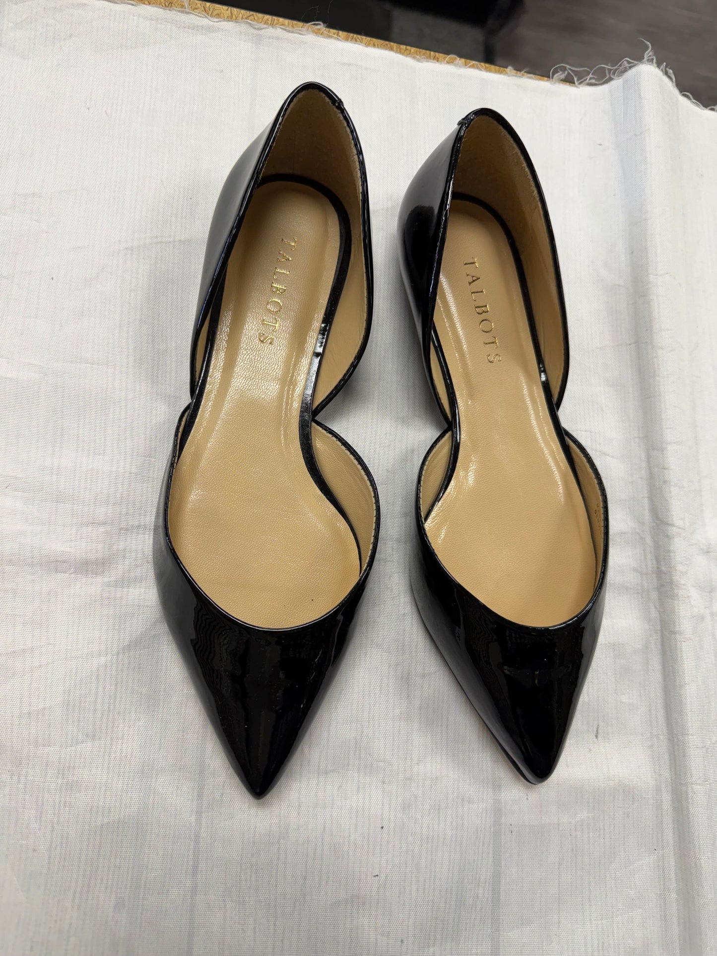 Shoes Flats By Talbots In Black, Size:6