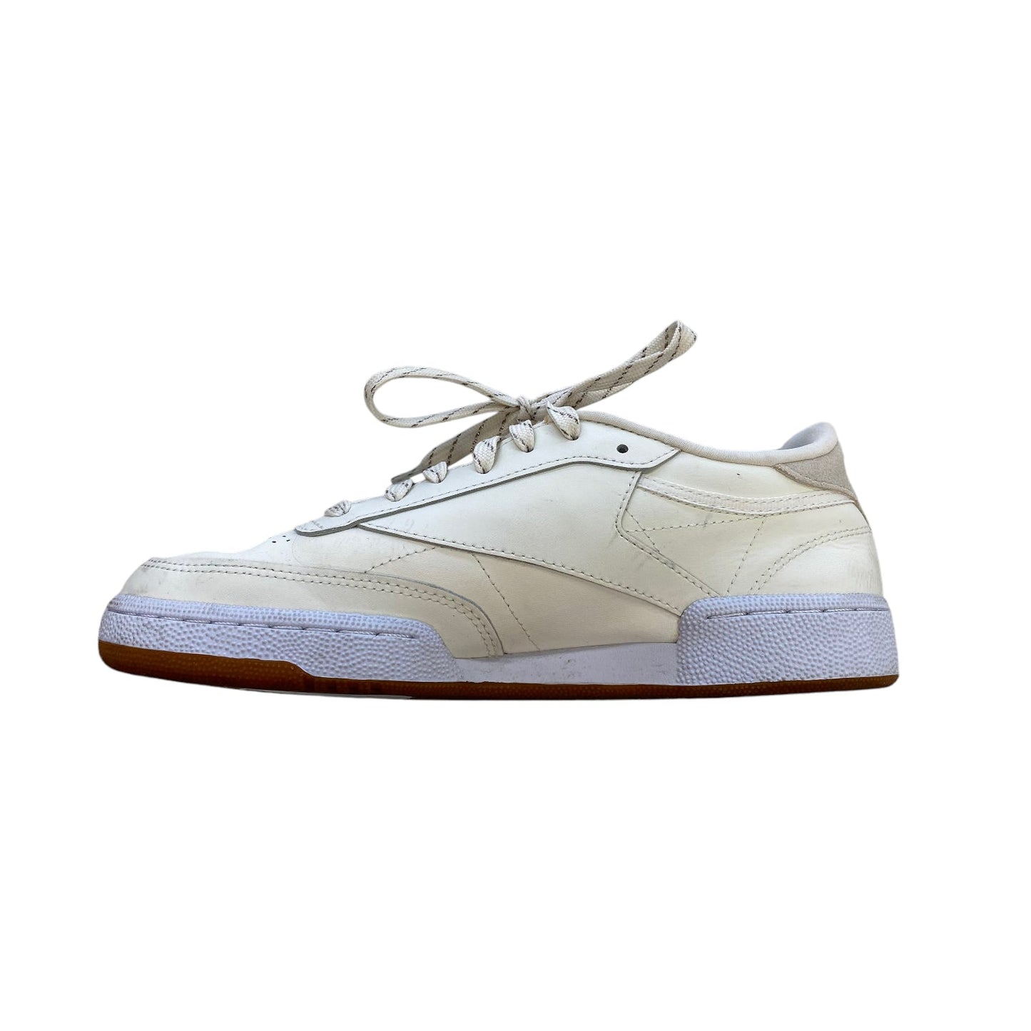 Shoes Sneakers By Reebok In Cream, Size: 8