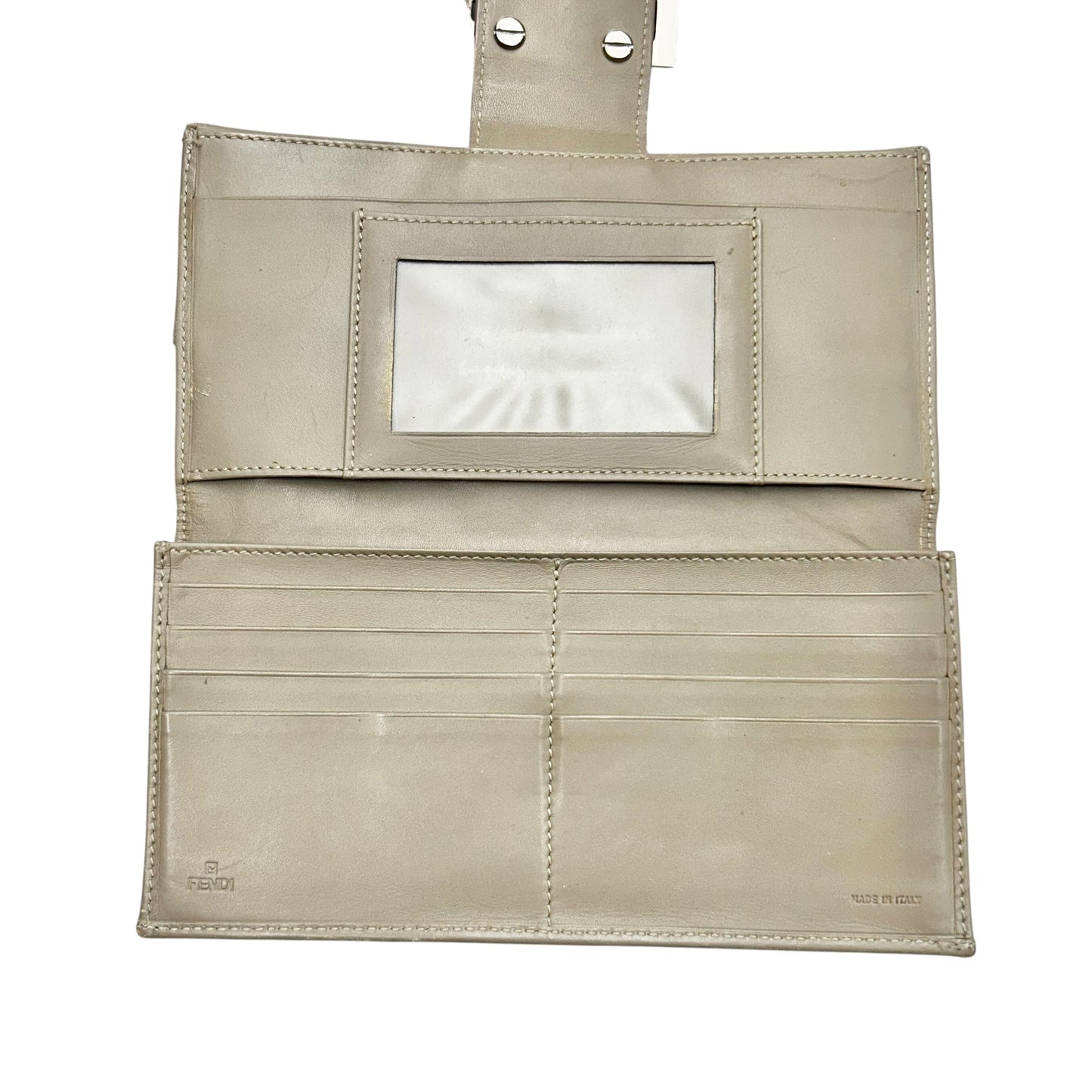 Wallet Luxury Designer By Fendi, Size: Medium