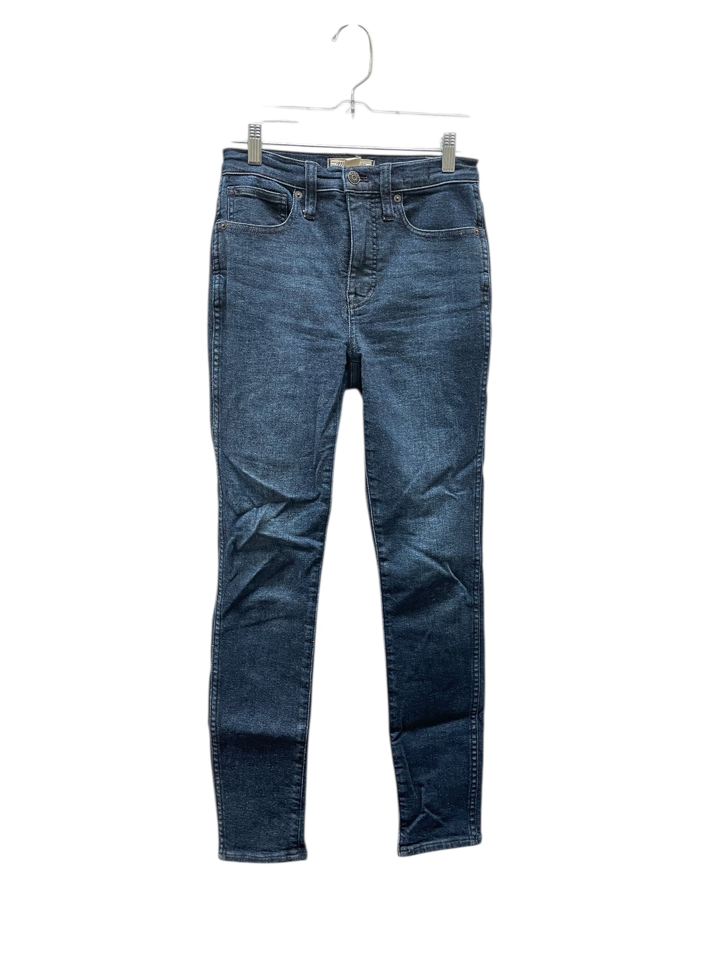 Jeans Skinny By Madewell In Blue Denim, Size:0