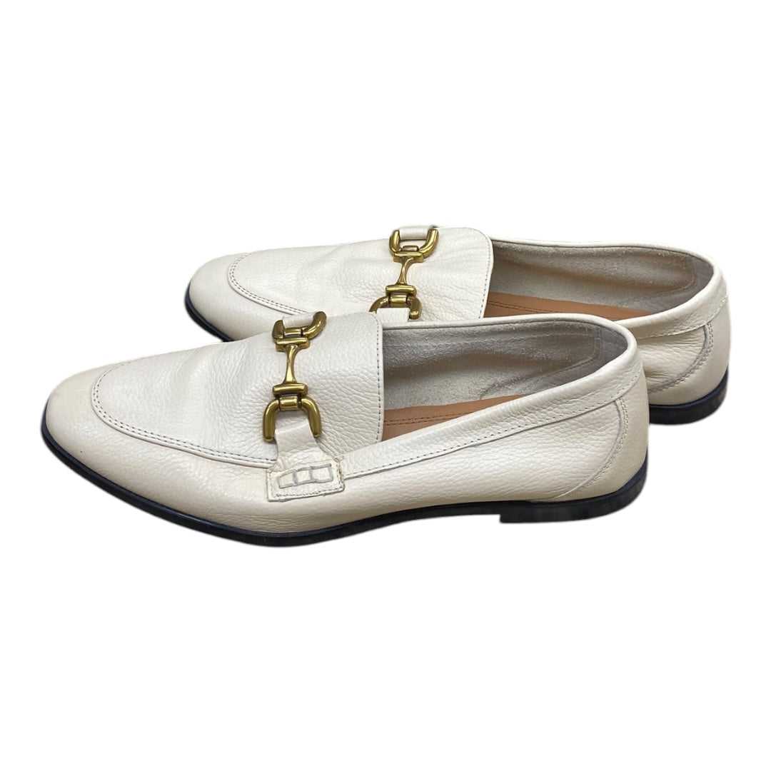 Shoes Flats By Zara In Cream, Size:8