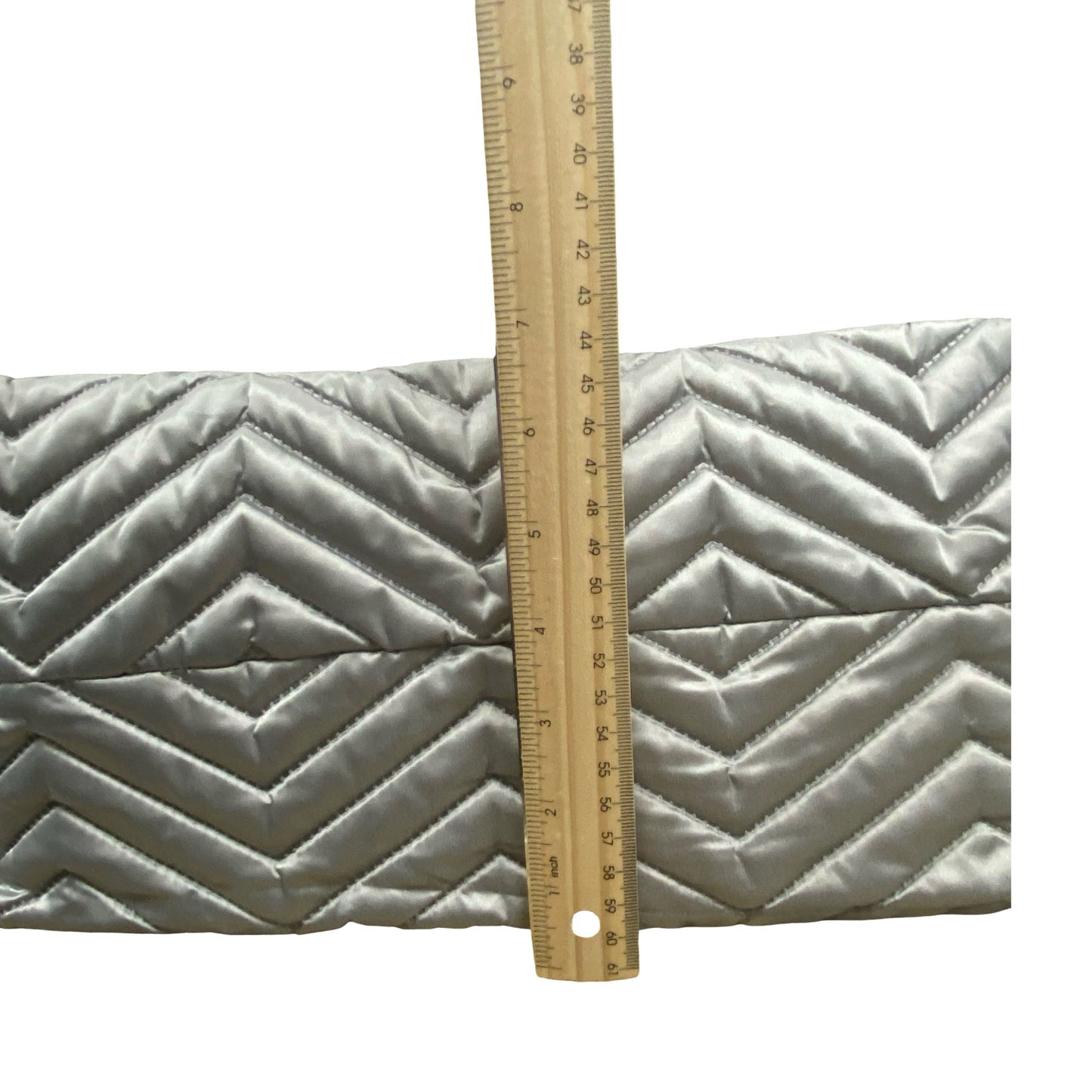 Handbag Designer By Rebecca Minkoff In Silver, Size:Large
