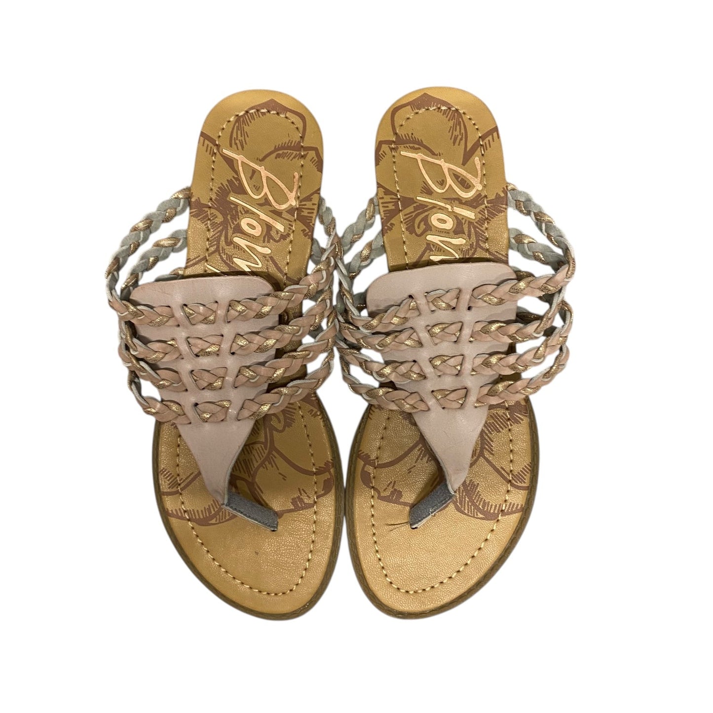 Sandals Flip Flops By Blowfish In Pink, Size:8