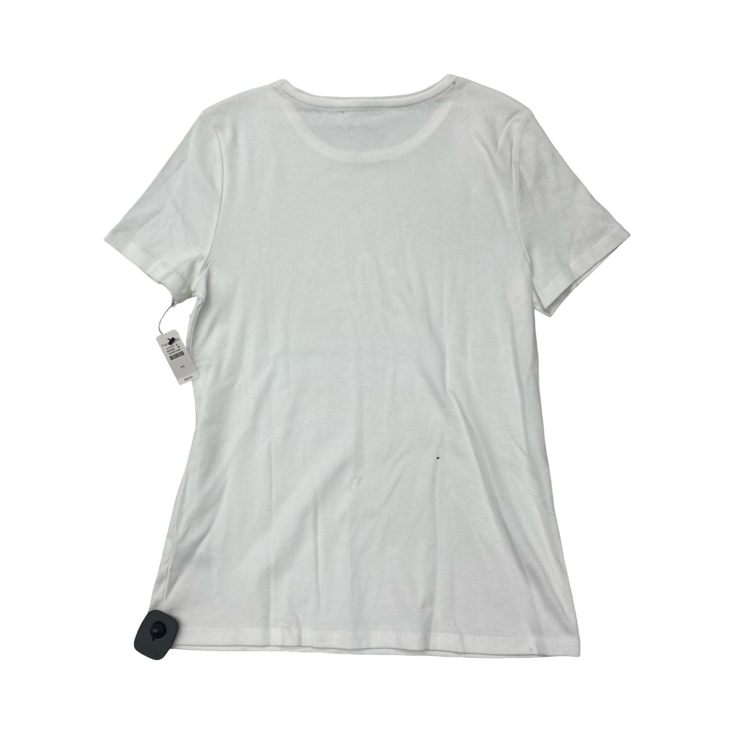 Top Ss Basic By Talbots In White, Size:M
