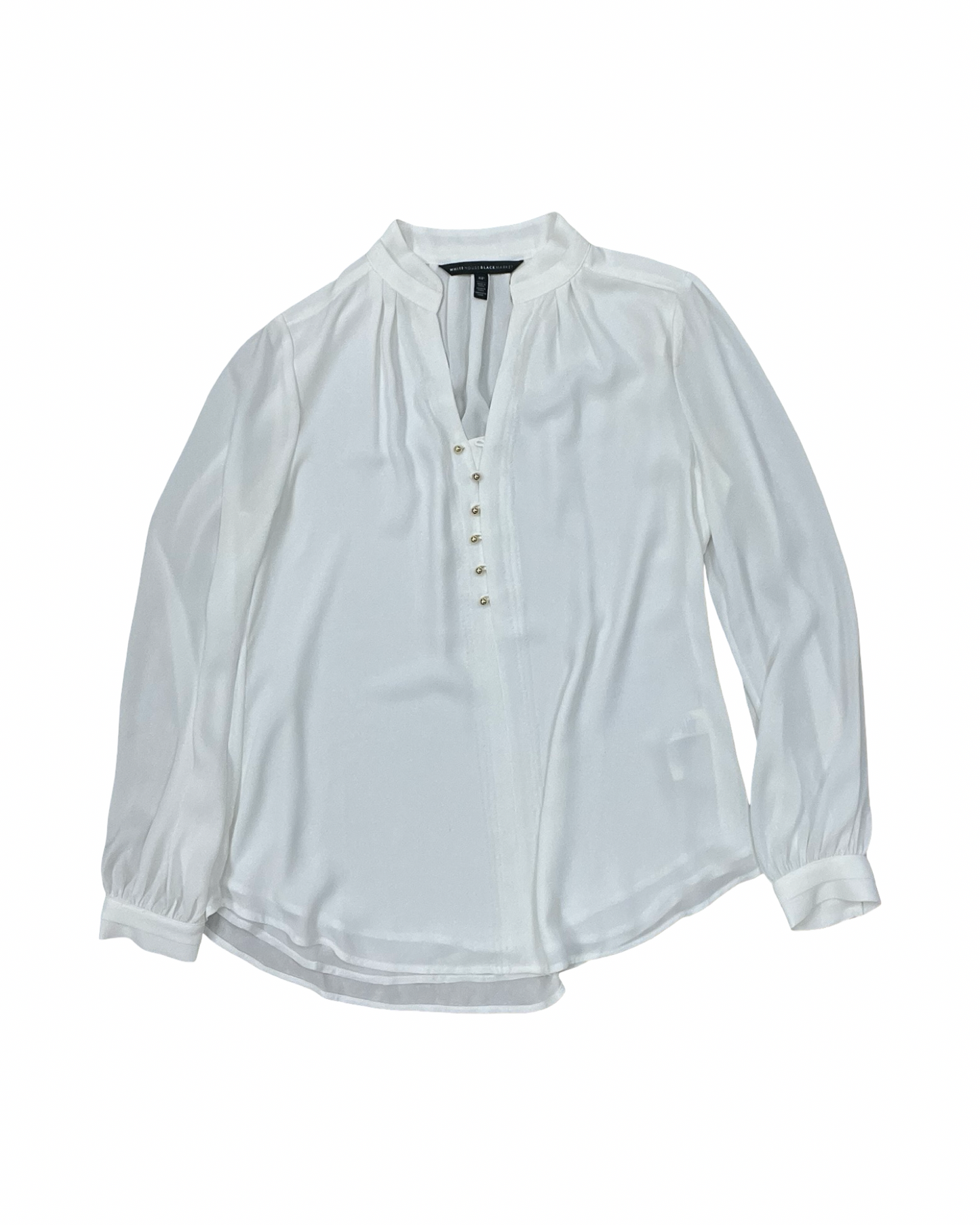 Top Ls By White House Black Market In Cream, Size:Sp