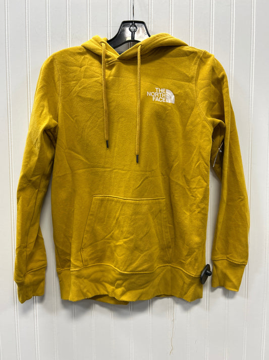 Sweatshirt Hoodie By The North Face In Yellow, Size:Xs
