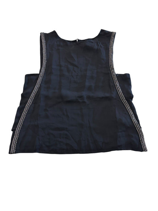 Top Sleeveless By Clothes Mentor In Black, Size:S