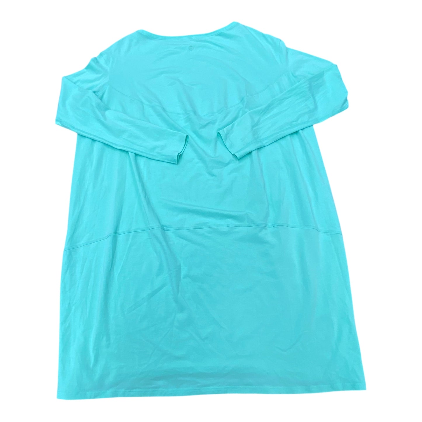 Tunic Ls By Lululemon In Teal, Size:L