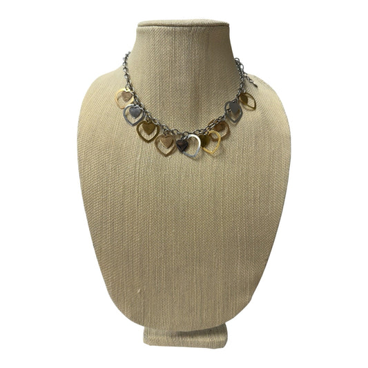 Necklace Sterling Silver  In Gold & Silver