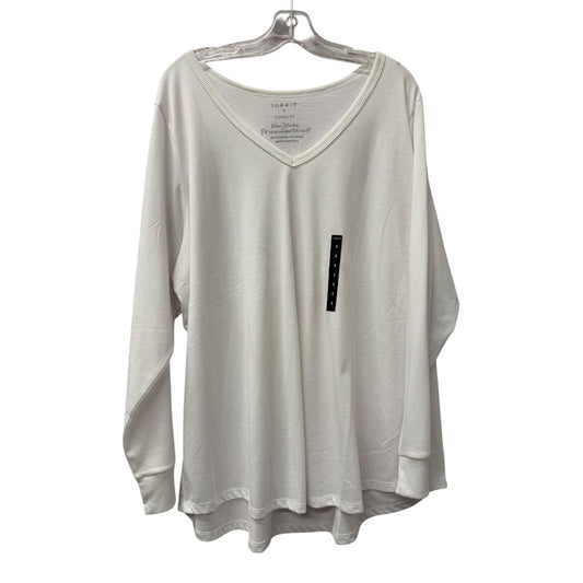 Top Ls By Torrid In White, Size:3X