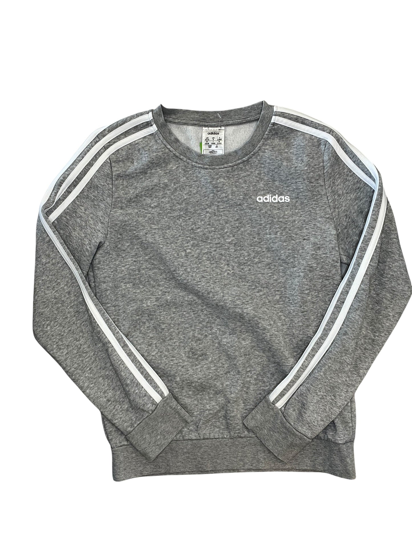 Sweatshirt Crewneck By Adidas In Grey, Size:S