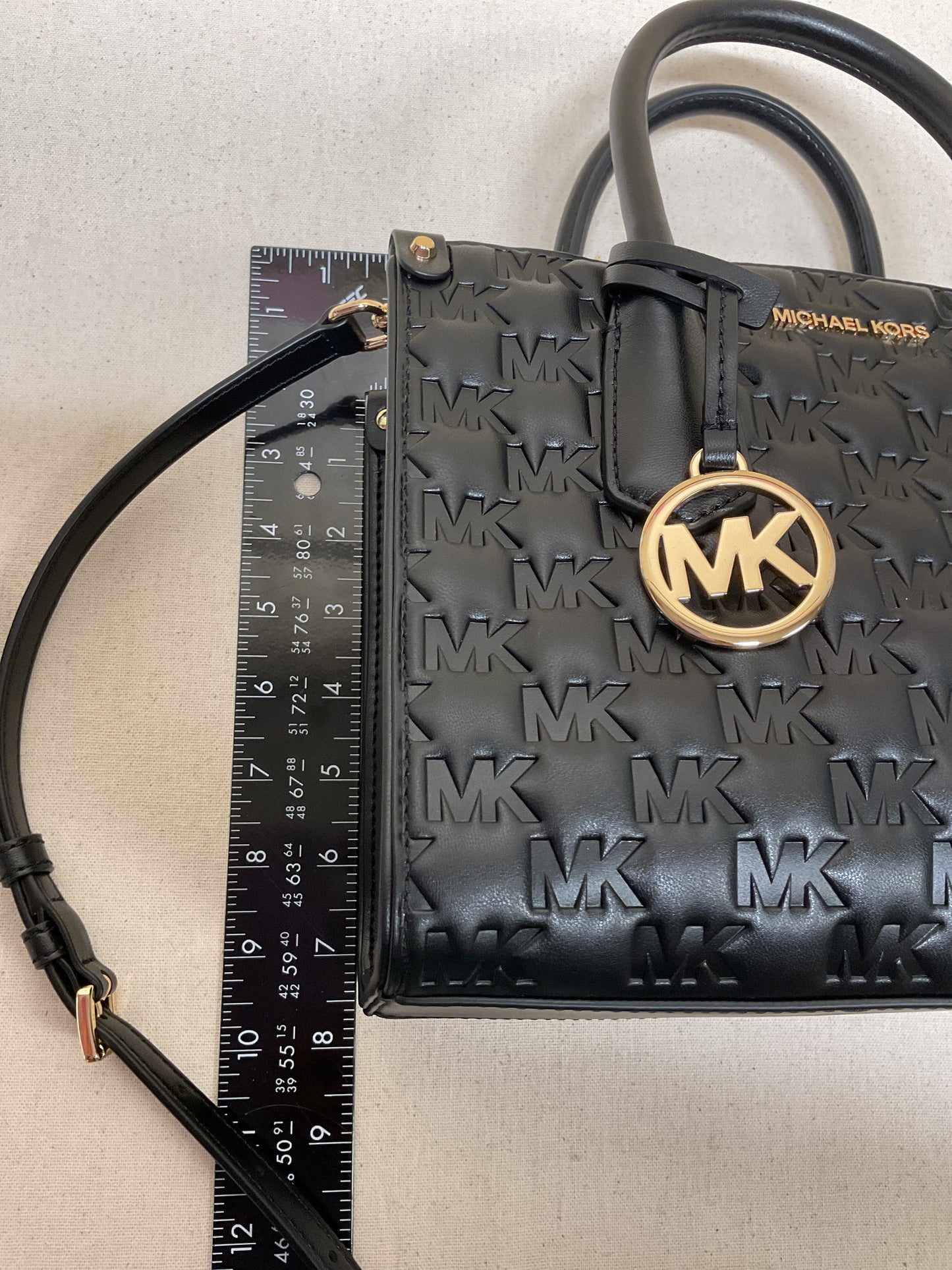 Crossbody Designer By Michael Kors In Black, Size:Small