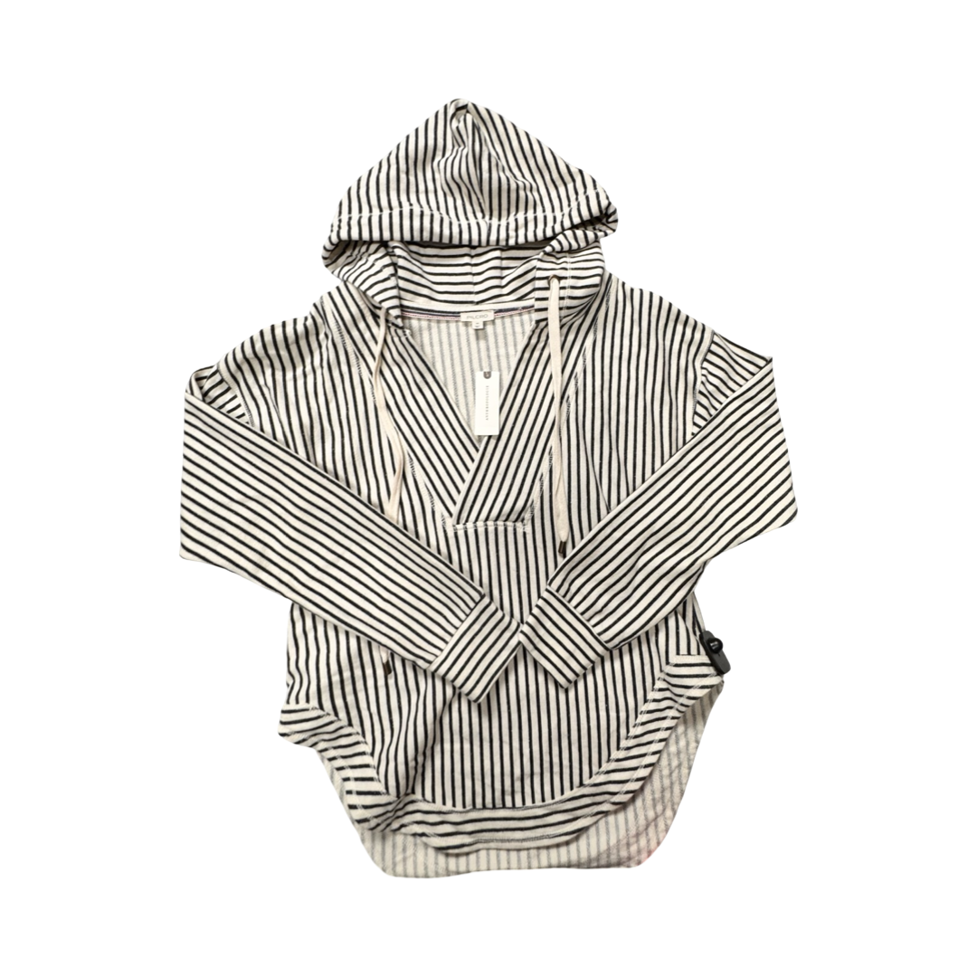 sweatshirt Hoodie By Pilcro In Striped Pattern, Size:Xs