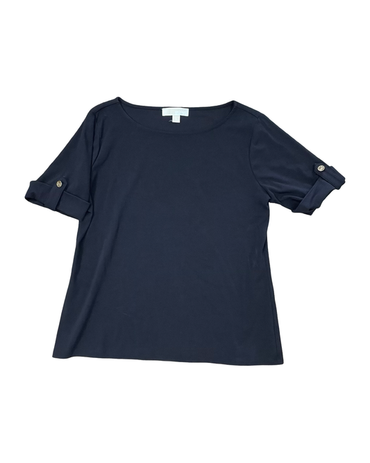 Top Ss By Michael By Michael Kors In Black, Size:L