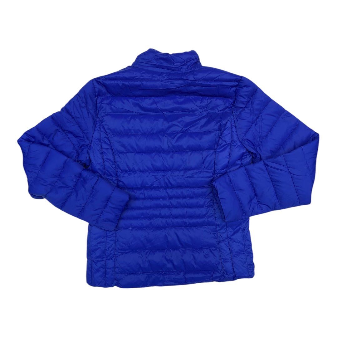 Jacket Puffer & Quilted By Love Tree In Blue, Size:L