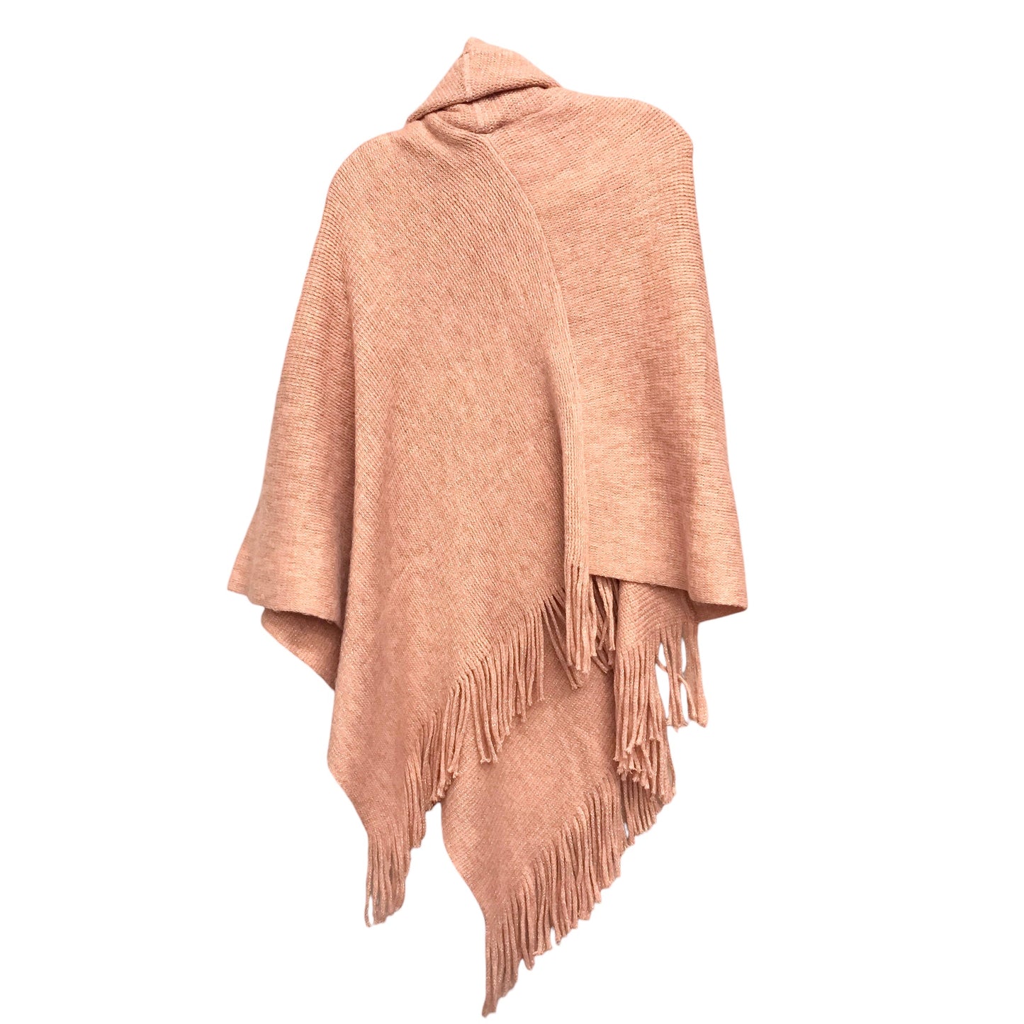 Poncho By Chicos In Pink, Size:Osfm