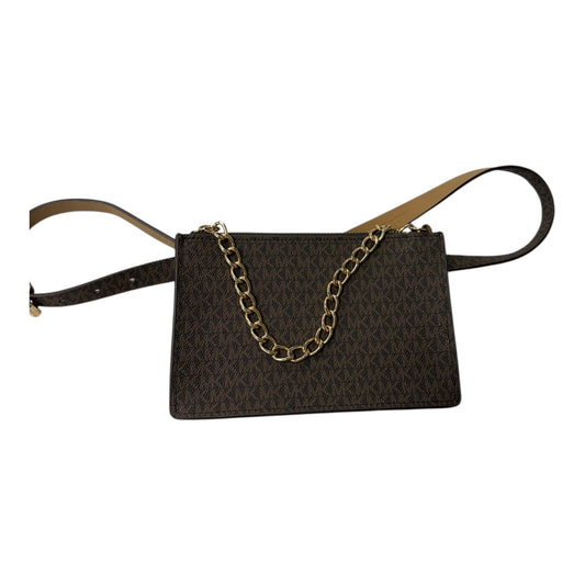 Belt Bag Designer By Michael Kors In Brown, Size:Medium