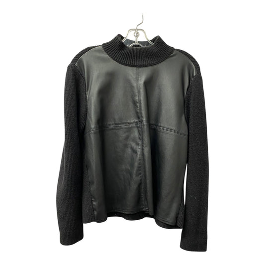 Sweater By Ann Taylor In Black, Size:M