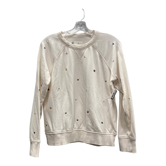 Sweatshirt Crewneck By Lou And Grey In Cream, Size:Xs