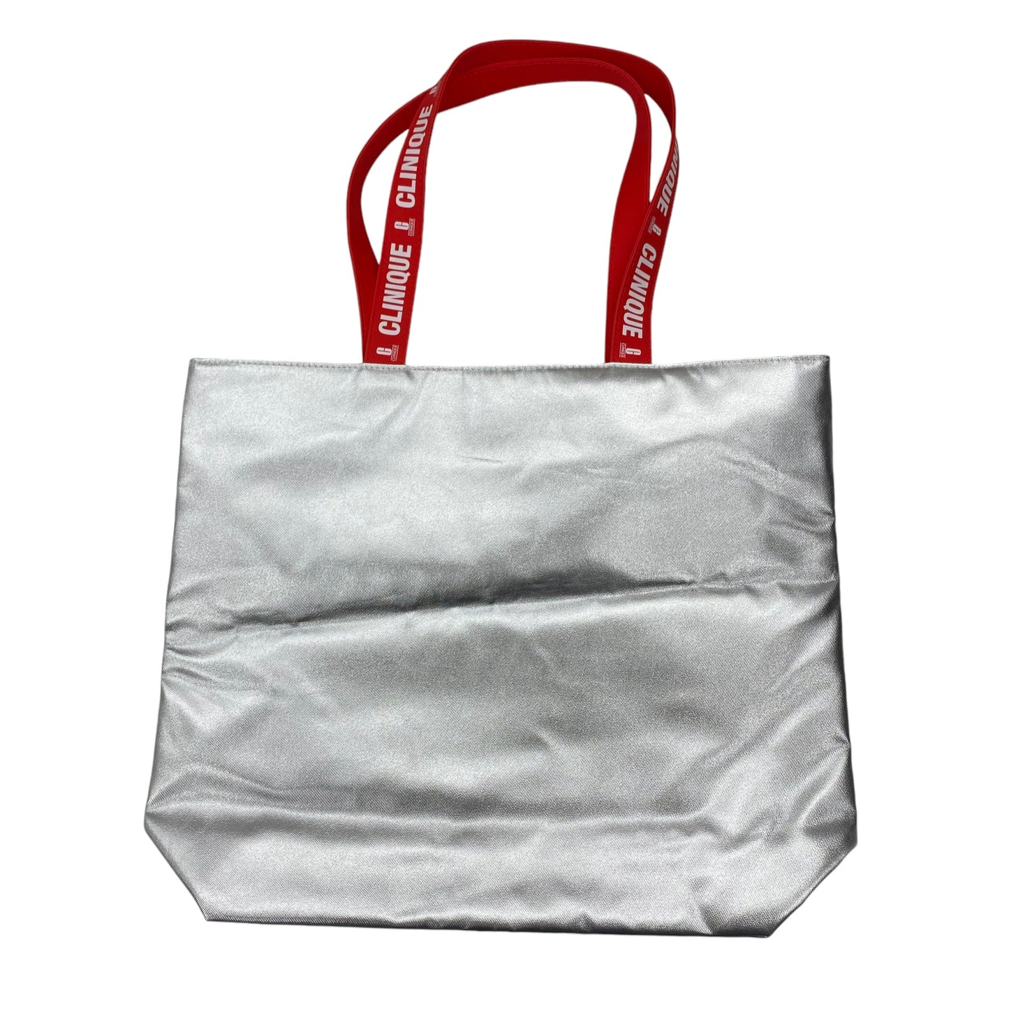 SILVER TOTE by CLINIQUE Size:MEDIUM