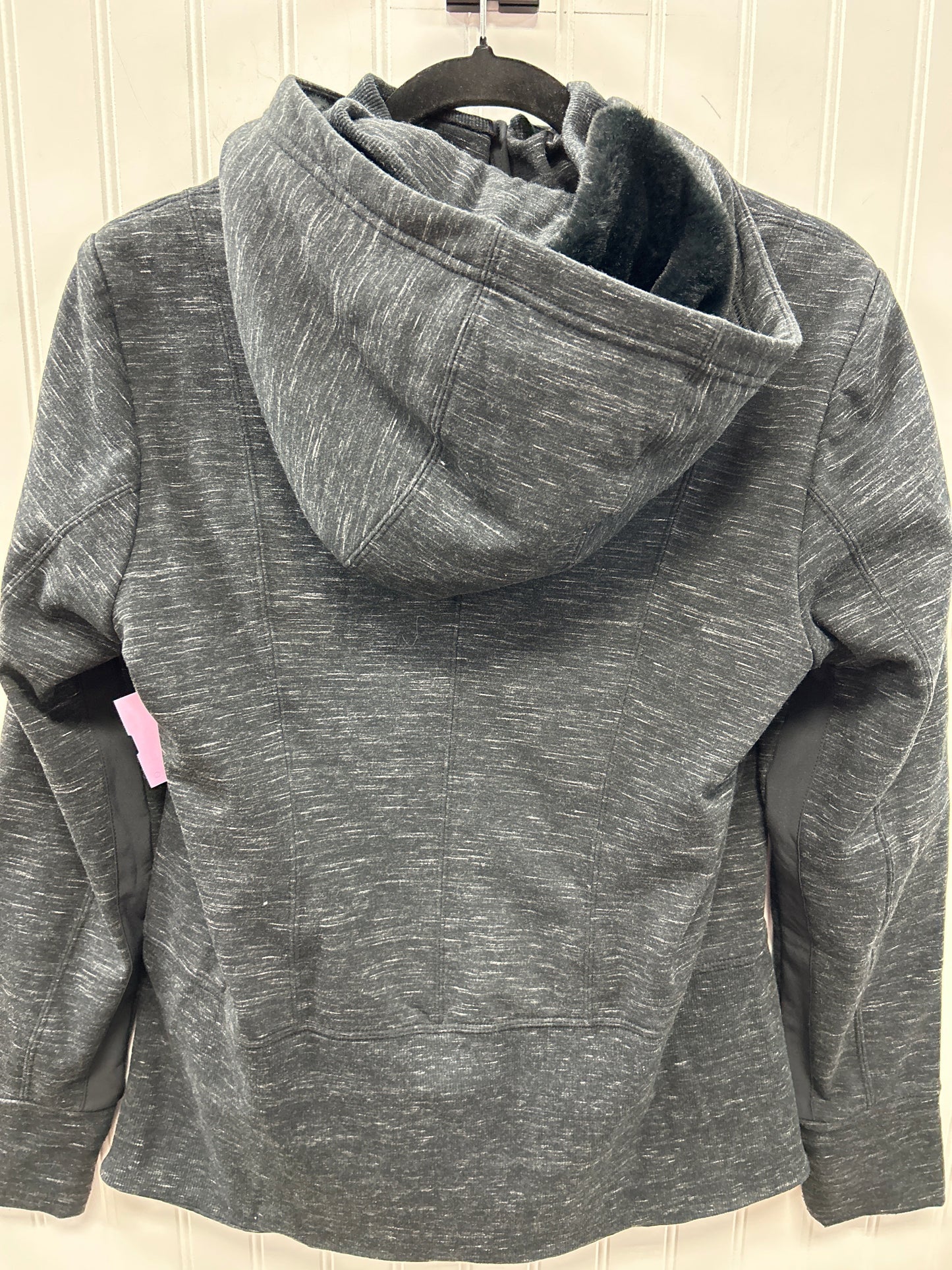 Athletic Jacket By Athleta In Black, Size:L