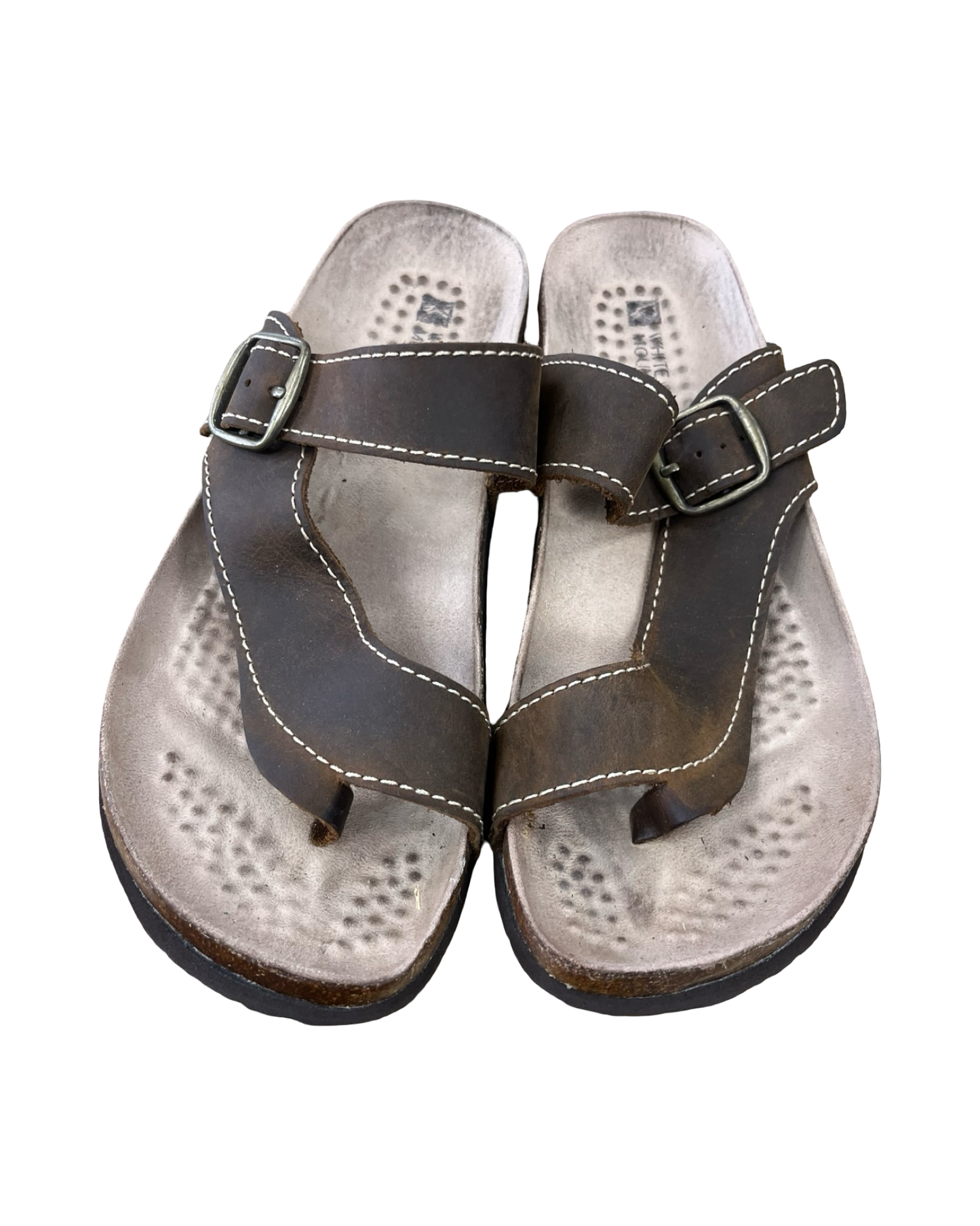 Sandals Flats By White Mountain In Brown, Size:7