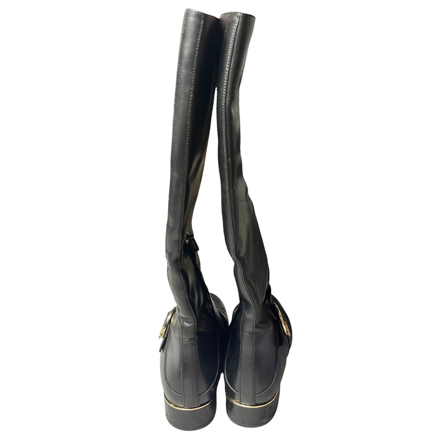 Boots Designer By Tory Burch In Black, Size: 10