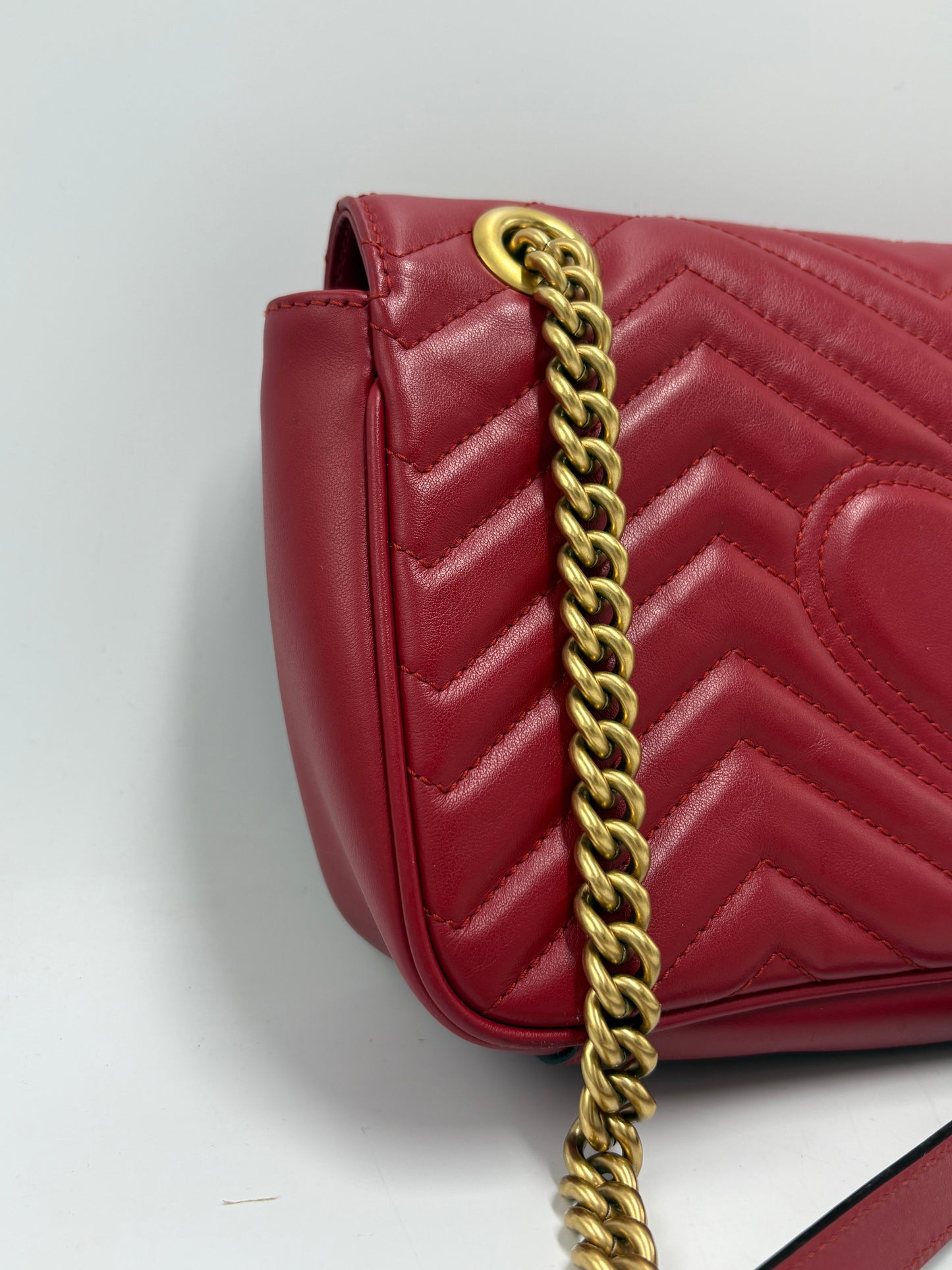 Gucci GG Marmont Flap Designer Handbag