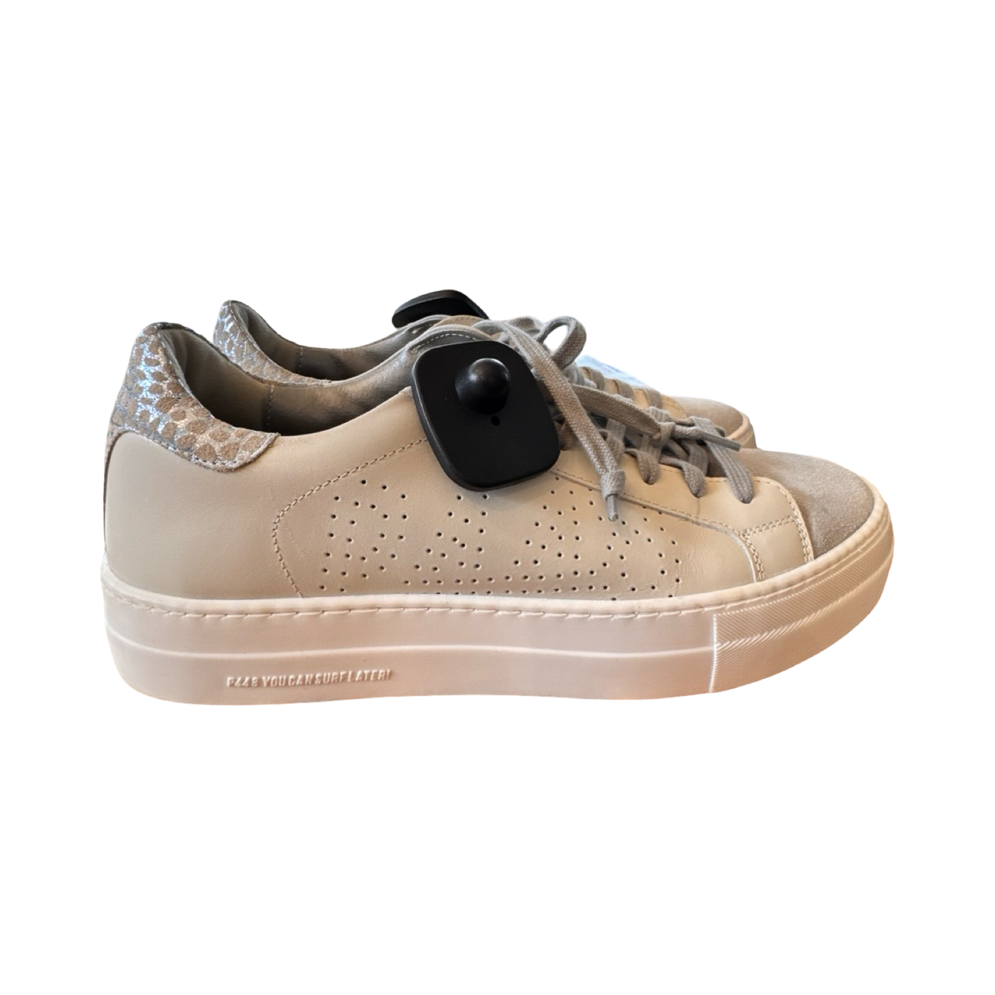 Shoes Designer By P448 In Grey, Size:9.5