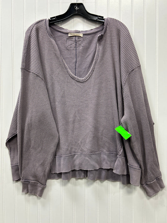Top Ls By We The Free In Purple, Size:M
