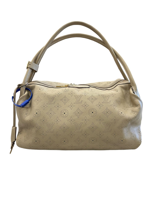 Handbag Luxury Designer By Louis Vuitton In Tan, Size:Large