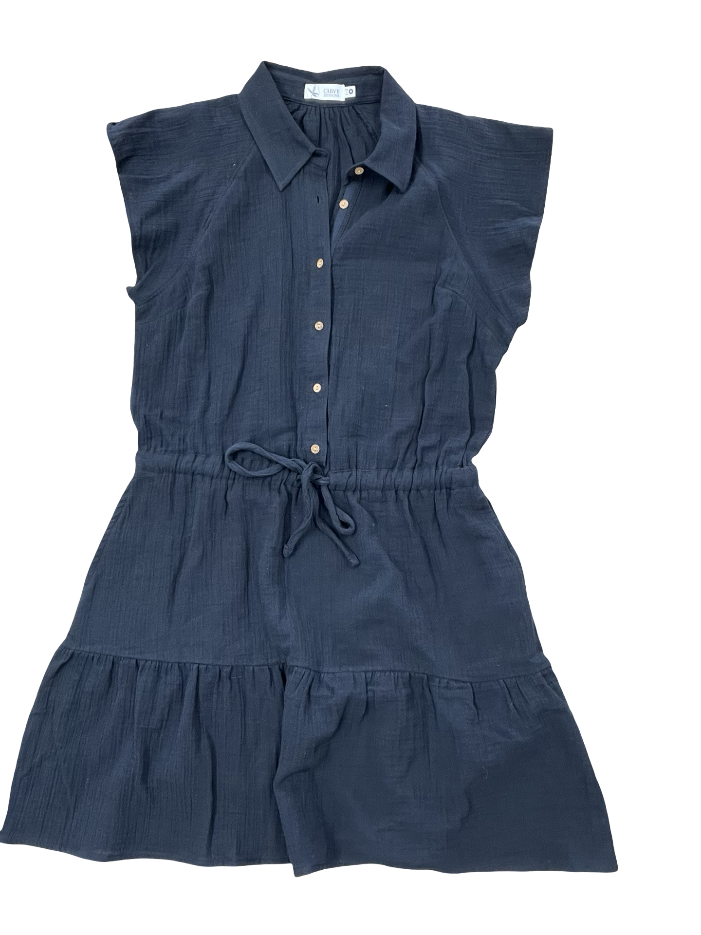 Dress Casual Short By Carve Designs In Black, Size:M