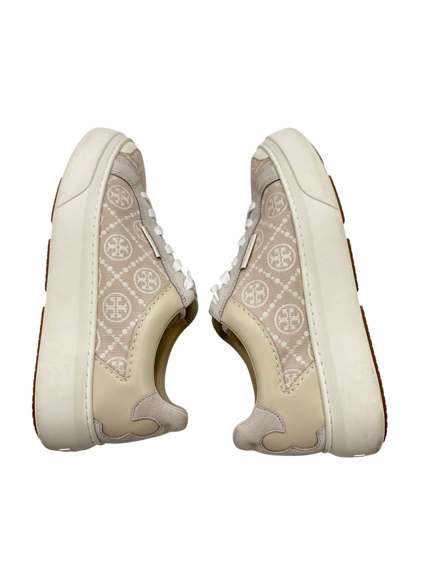 Shoes Designer By Tory Burch In Cream, Size:9