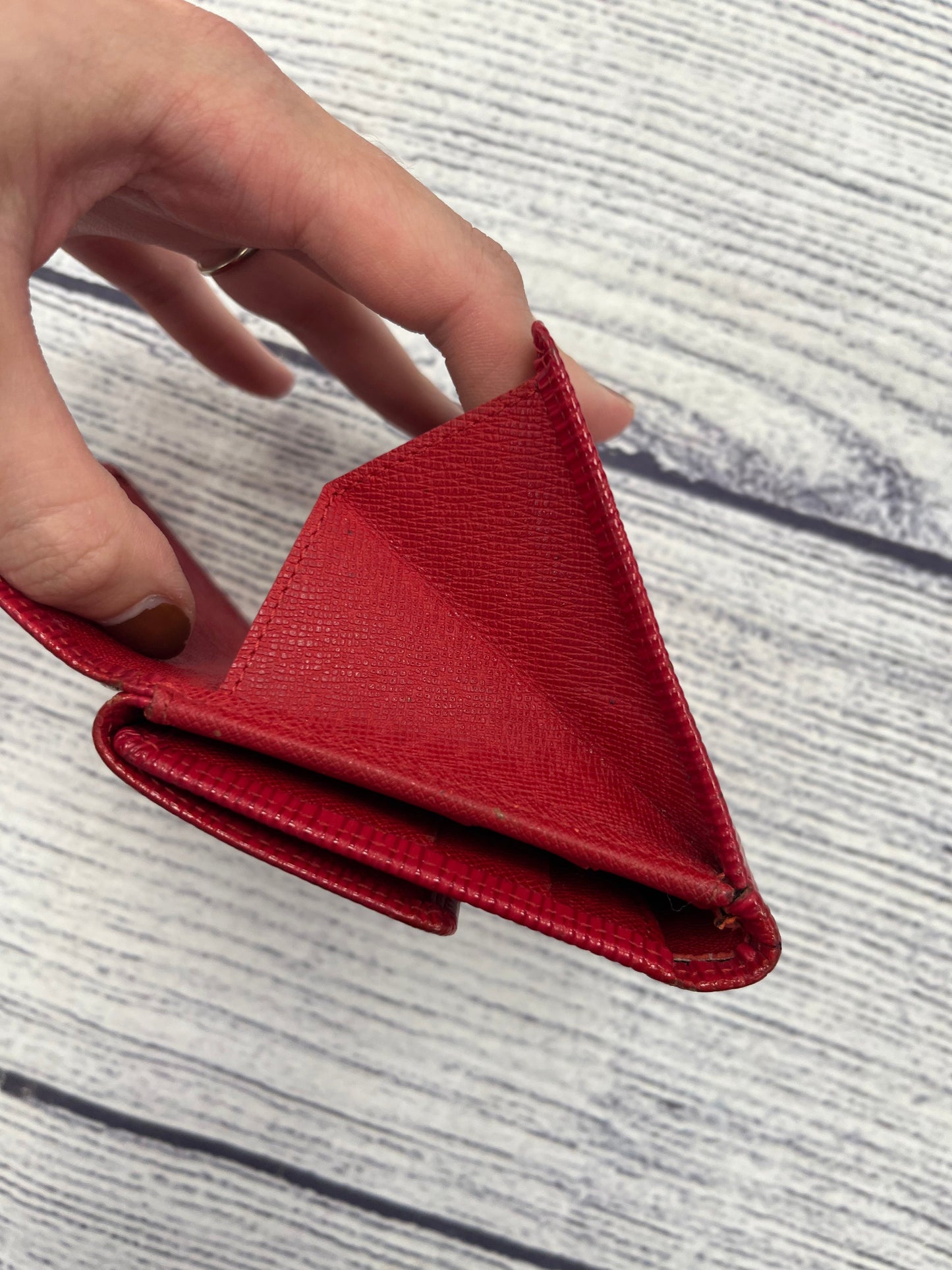 Wallet Luxury Designer By Louis Vuitton, Size: Small