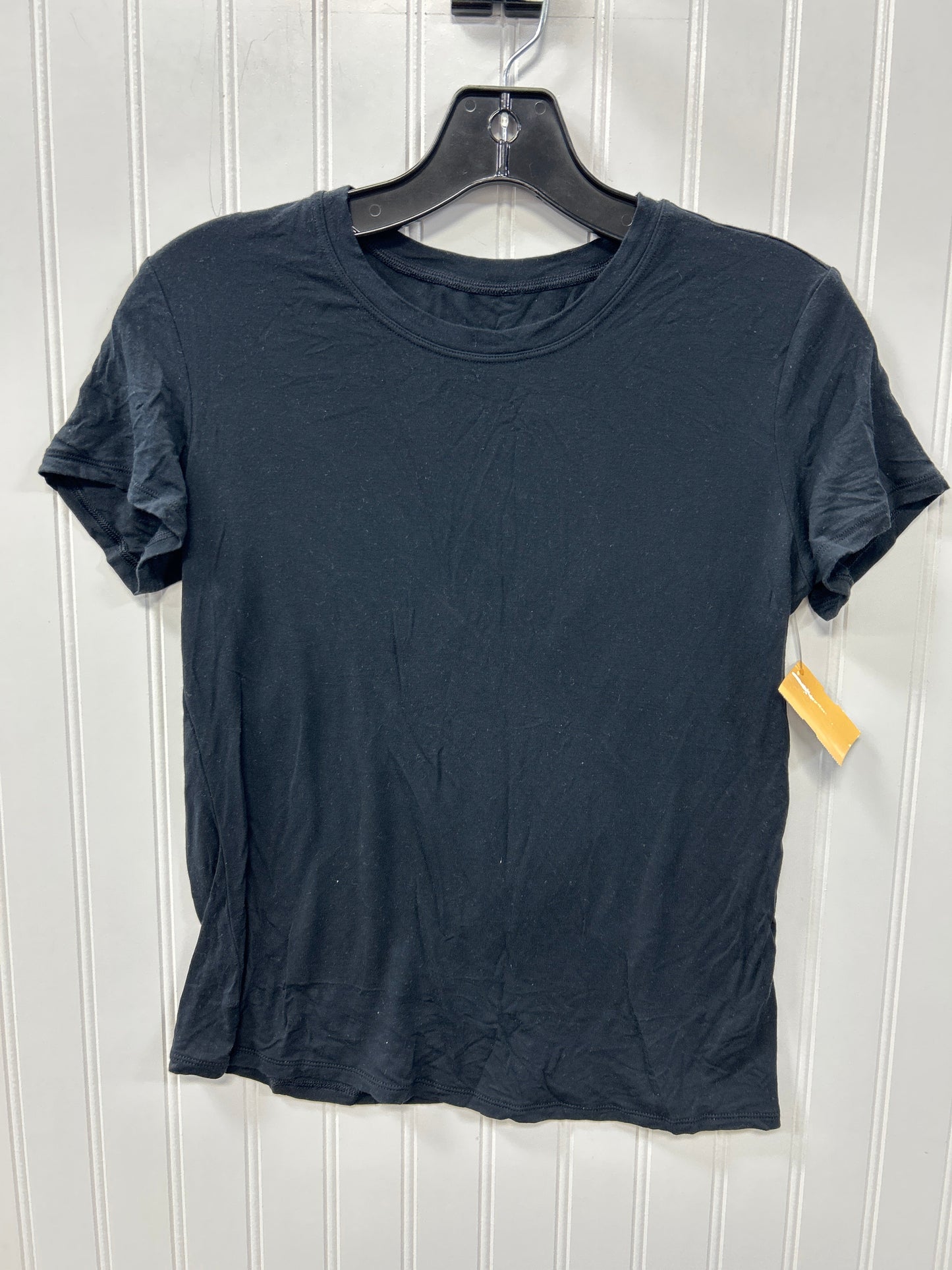 Athletic Top Ss By Alo In Black, Size:S