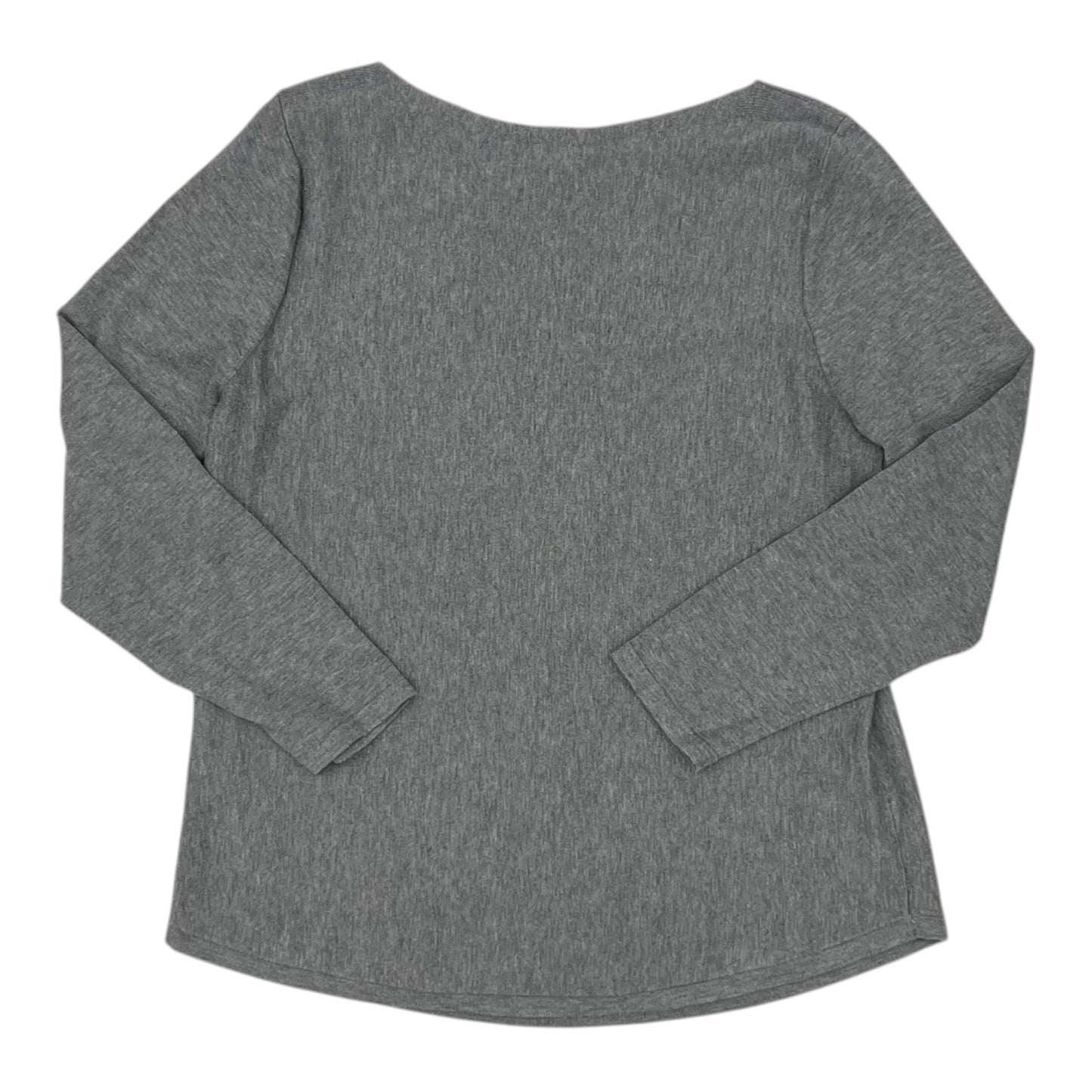 Sweater By Chicos In Grey, Size:L