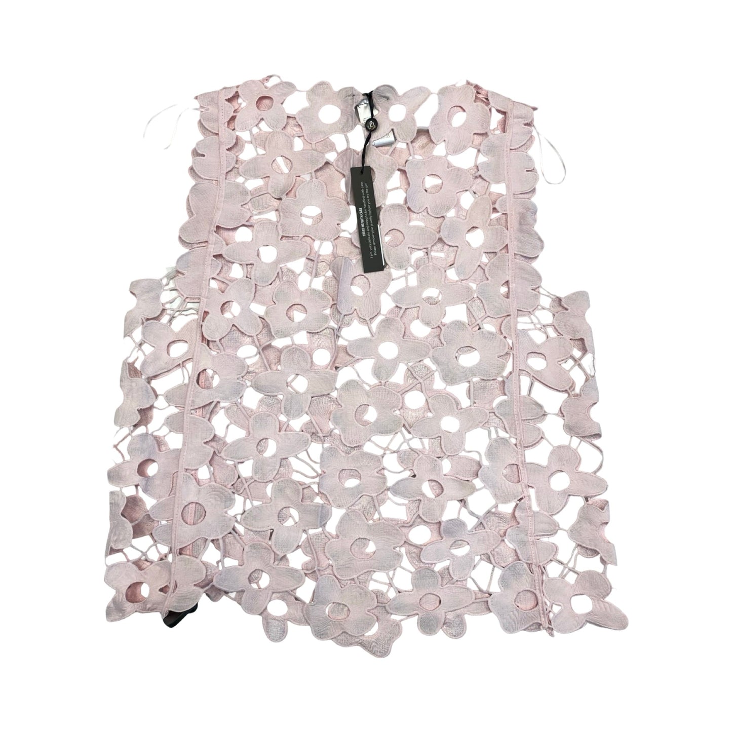 Top Sleeveless By Charlie B In Pink, Size:L