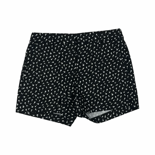 Shorts By Loft In Black & White, Size:2