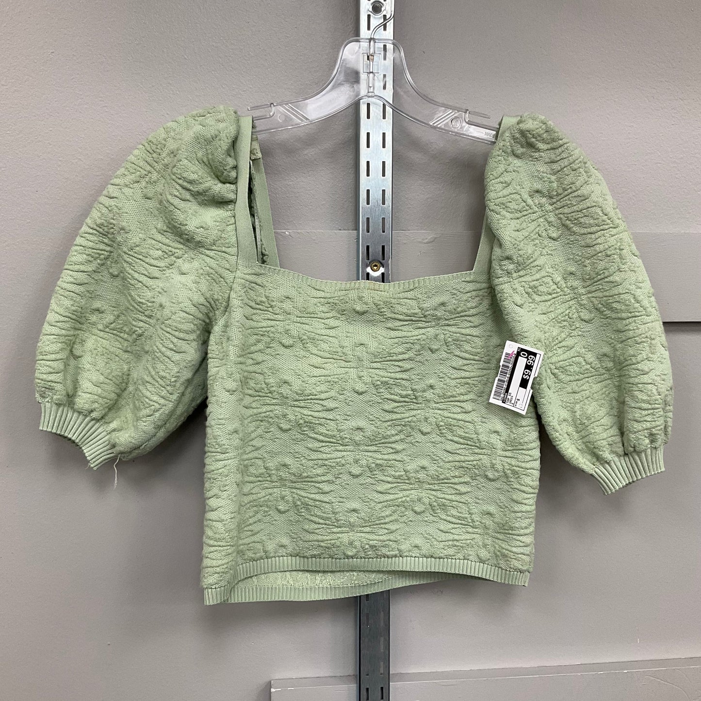 TOP SS by ZARA In GREEN, Size: S