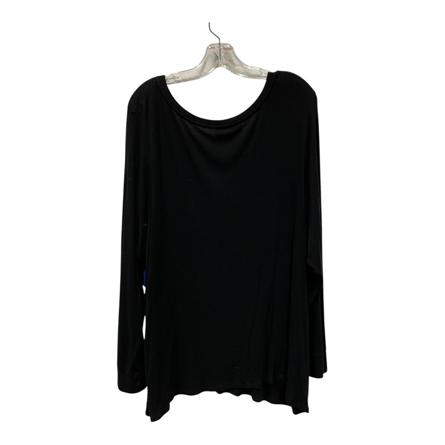 Top Ls By Laurie Felt In Black, Size:2X